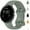 Gray green, variant on Pixel Watch Bands Compatible for Google Pixel Watch Band/Pixel Watch 2 Band,Soft Silicone Wrist Strap Women's Men's Waterproof Sport Strap Compatible for Google Pixel Watch 2/1 Strap