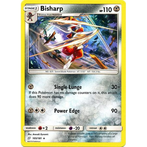 Pokemon Team Up Bisharp 105 Walmart Com