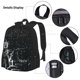 thumbnail image 3 of Easygdp New York City1 Mochila para Niños y Niñas con Set de Caja de Almuerzo y Estuche para Lápices 3 en 1, Mochila Escolar Estampada para Adolescentes, 3 of 7