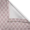 thumbnail image 3 of Ambesonne Geometric Kitchen Curtains, Bohemian Ethnic Shapes, 55"x30", Pale Rose White Grey, 3 of 3