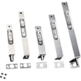 thumbnail image 3 of Stainless Steel Door Slide Bolt Latch Lock Flush Bolt,Double-Open (12 Inch/Pack of 2), 3 of 5