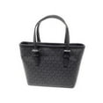 thumbnail image 3 of Michael Kors XS Carry All Jet Set Travel Womens Black PVC …, 3 of 4