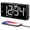 With Bold Digits, variant on Digital Alarm Clocks for Bedrooms, Dual Alarms, 7.5-Inch Large Display