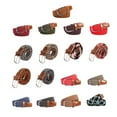 thumbnail image 2 of Ceinture Élastique Colorée pour Hommes et Femmes, Boucle en Métal Argentée, 2 of 6