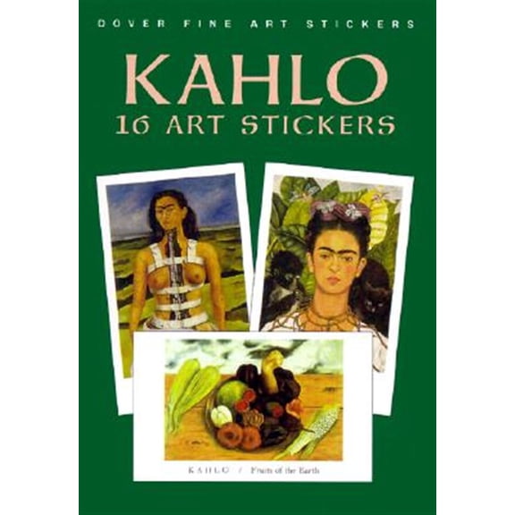 Pre-Owned Dover Art Stickers: Kahlo : 16 Art Stickers (Paperback)