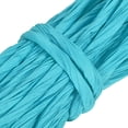 thumbnail image 3 of Uxcell Raffia Paper Craft Rope Packing Rope 16.4 Yards Twisted Paper Lake Blue, 3 of 5
