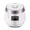 White, variant on CUCKOO High Pressure Rice Cooker 10-Cup Uncooked / 20-Cup Cooked with Nonstick Inner Pot, Large Rice Maker with 13 Menu Options and Steam Plate, Fuzzy Logic Tech, Voice Guide, White (CRP-P1009SW)
