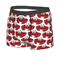 thumbnail image 5 of Goofa Cute Red Crab Printed Men's Boxer Briefs Underwear, Moisture-Wicking Underwear, Trunk,Soft and Breathable Cotton Underwear-Large, 5 of 9
