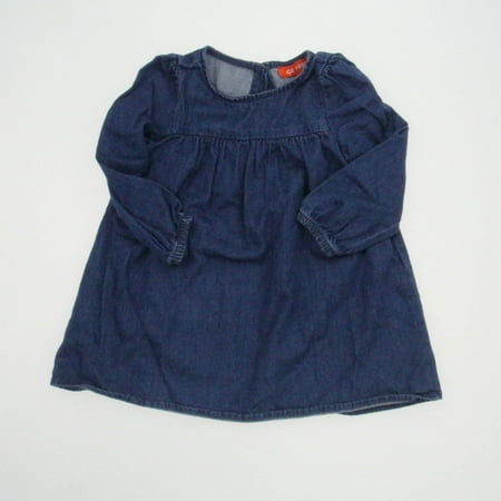

Pre-owned Joe Fresh Girls Blue Dress size: 12 - 18 Months
