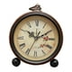 thumbnail image 5 of Reloj de mesa,Reloj de mesa de diseño retro silencioso sin tictac,Reloj de escritorio preciso y sencillo con números romanos,Reloj despertador pequeño de escritorio,decoración elegante para, 5 of 8
