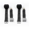 thumbnail image 1 of Airplane 2 Point Black Retractable Bucket Seat Belt Kit for Chevy FS Blazer 1969-1972 - 2 Belts, 1 of 1