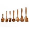 thumbnail image 6 of Xyer Non-Stick Teakwood Wooden Spatula Spoon Household Kitchen Utensils Kitchenware, 6 of 10