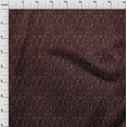 thumbnail image 4 of oneOone Georgette Viscose Chocolate Brown Fabric Texture Craft Projects Decor Fabric Printed By The Yard 42 Inch Wide, 4 of 4