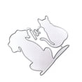 thumbnail image 2 of Baohd Silver Easy To Cutting Die For Scrapbooking And Paper Crafts For Cake Fondant Wax Making Delicate, 2 of 6