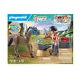 thumbnail image 4 of Set de Juego Playmobil Herrador Ben y Aquiles 15 Piezas, 4 of 4