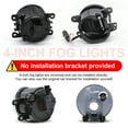 thumbnail image 2 of CHUSYYRAY Pair for Dodge Challenger 2008-2010 Clear Lens Bumper Fog Light Lamp Left+Right, 2 of 5