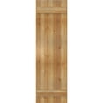 thumbnail image 5 of 16 1/8"W X 53"H Timbercraft Three 5 3/8" Boards Joined Board-N-Batten Shutters, Rough Sawn Western Red Cedar (Per Pair), 5 of 13