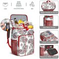 thumbnail image 4 of Colorful Floral Paisley Insulated Backpack Cooler, High-Performance Insulation, Leak-Proof & Waterproof, Perfect for Summer Trips, Camping, and Outdoor Fun, 4 of 5