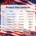 thumbnail image 4 of CONZONE 4Th Of July Mens Cargo Shorts Elastic Waist Drawstring Independence Day Shorts for Men Patriotic Usa Star Striped Graphic Lightweight Loose Fit America Vintage Shorts With Pockets, 4 of 5