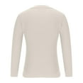 thumbnail image 5 of UVEASISHA Mens Fall Knitted Sweater Soft Long Sleeve Lapel Knit Pullovers Solid Color Casual Loose Sweaters Dressy Trendy Office Tops Khaki L, 5 of 6