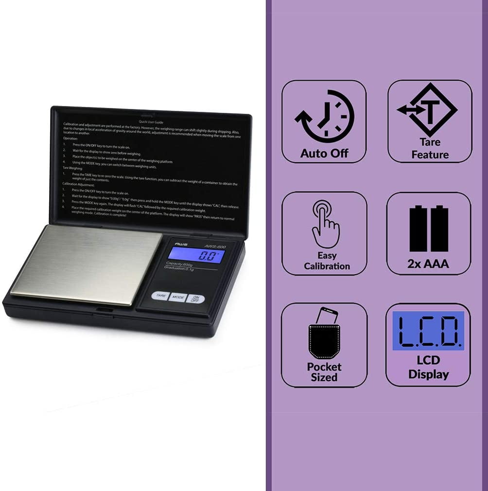 Hands On Review: American Weigh AWS-100 Digital Gram Scale – 100g