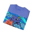 thumbnail image 4 of Dragon of Elements Skate n' Surf wear hand drawn, unisex soft-style t-shirt, 4 of 4