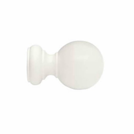 - kirsch wood trends classics ball finial, for 3