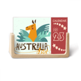 thumbnail image 1 of Australia Sydney Opera House and Giraffe Desk Calendar Desktop Decoration 2023, 1 of 3