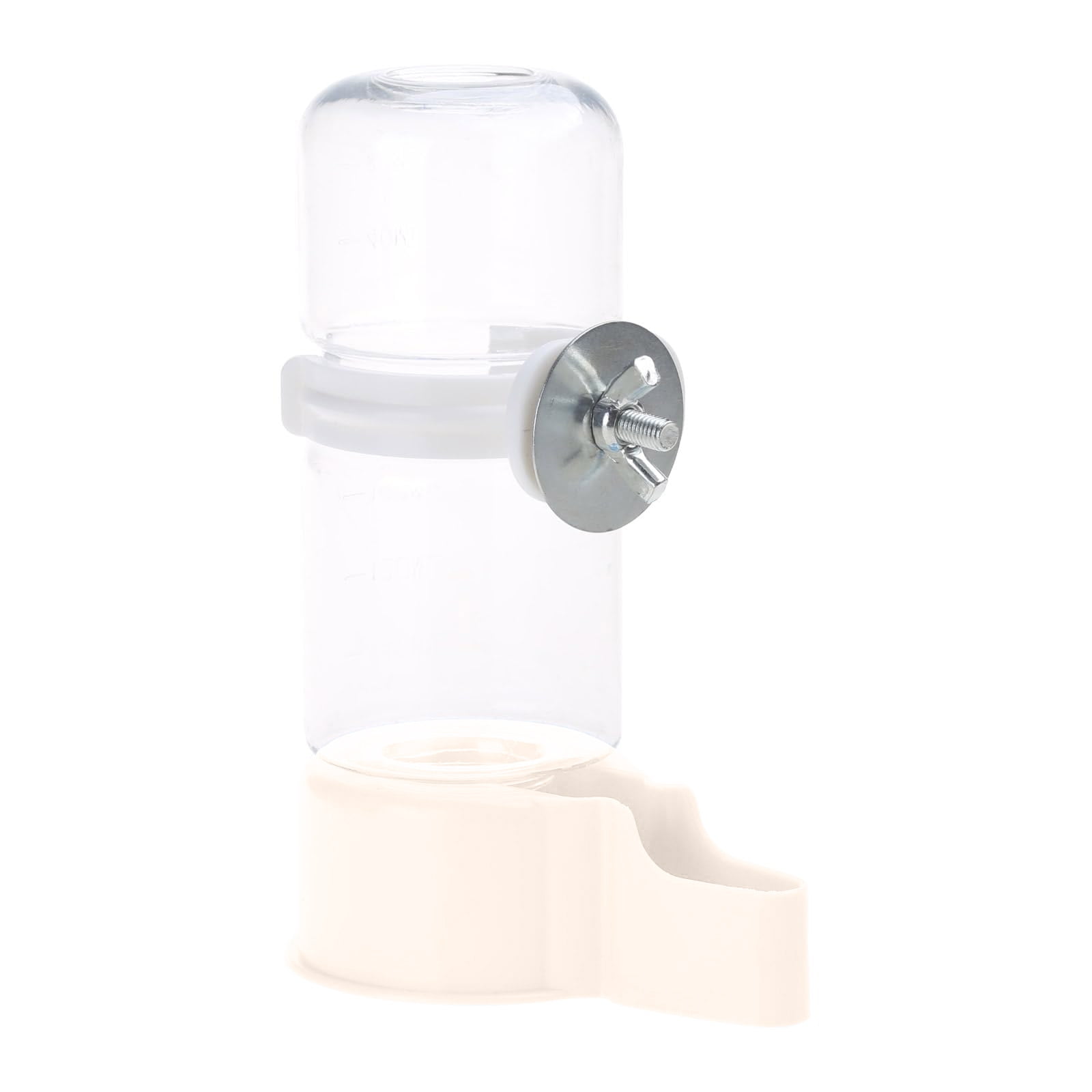 Bird Automatic Water Dispenser, 140ml Capacity, White - For Pet Birds, Easy Clean & Refill, Ideal for Parakeets, Parrots, Finch, Small Birds