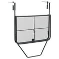 thumbnail image 5 of vidaXL Hanging Balcony Table Folding Outdoor Table Patio Railing Table Steel, 5 of 9