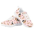 thumbnail image 4 of Pzuqiu Dachshund Little Kids Tennis Shoes Girls Size 13 Lightweight Walking Shoes Breathable Mesh Sneakers Running Shoes Lace Up, 4 of 5