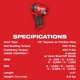 thumbnail image 2 of Llave de impacto Milwaukee M12 FUEL Stubby 1/2 pulgada 550 ft-lbs, 2 of 6