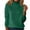 Dark Green_06#1218T, variant on Garbnen Turtleneck Sweater Women Mock Neck Fitted Long Sleeve Ribbed Shirt Women Trendy Knitted Spring Winter Women's Blouses