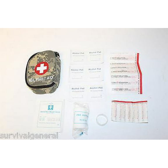 First Aid Emergency Kit Medical Survival Pouch Car Travel Outdoor Army ACU 1st