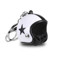 thumbnail image 1 of Seitruly Llavero retro único, opción de regalo para entusiastas de las motocicletas. Llavero retro con cierre funcional. Teléfono y Comunicación Estrella blanca, 1 of 6