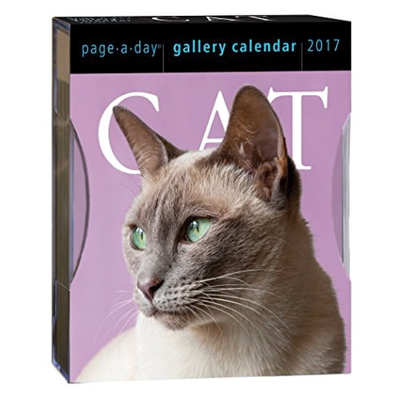 Pre-Owned Cat Gallery 2017 Calendar, 9780761188629, 0761188622, Paperback,