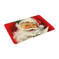thumbnail image 1 of yuksok Tapis Antidérapant Lavable Réutilisable Absorbant Festif Père Noël Orignal Rectangulaire F, 1 of 7
