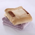 thumbnail image 3 of Manta eléctrica Cuerda ajustable Cojín térmico de invierno para sofá cama en casa (Camel), 3 of 5