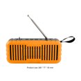 thumbnail image 1 of Altavoz inalámbrico compatible con Bluetooth con radio FM Linterna LED (naranja) Likrtyny Para estrenar, 1 of 6