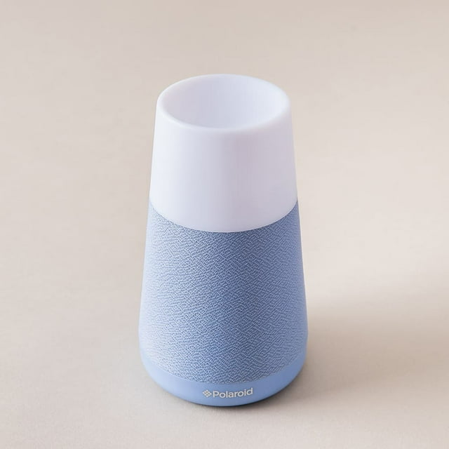 Polaroid PBT545BL Melody Haut-Parleur Bluetooth LED 6 Pouces H - Bleu
