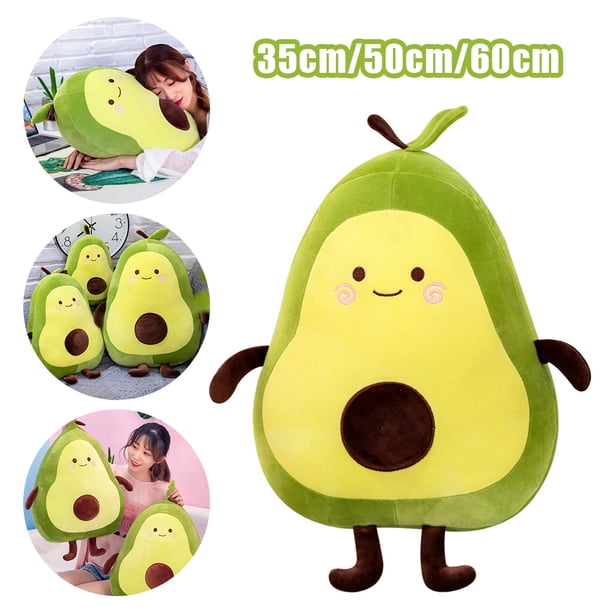 Muyoka Juguete de peluche de dibujos animados de fruta de peluche lindo de aguacate de peluche suave para regalo de Navidad Muyoka Hogar