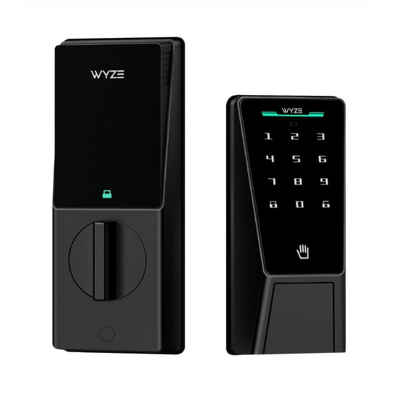 Wyze Palm Lock Smart Door Lock with Palm Vein Recognition, Keypad, Auto Lock, Dual Battery, Wi-Fi, BHMA3 Certified