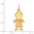 thumbnail image 2 of Charme Garçon Satin Or Jaune 14K, 2 of 2