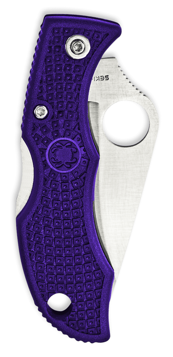 Spyderco Knives Spyderco Ladybug 3 Folding Knife Purple FRN SPLPRP3