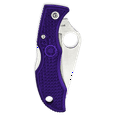 thumbnail image 2 of Spyderco Knives Spyderco Ladybug 3 Folding Knife Purple FRN SPLPRP3, 2 of 7