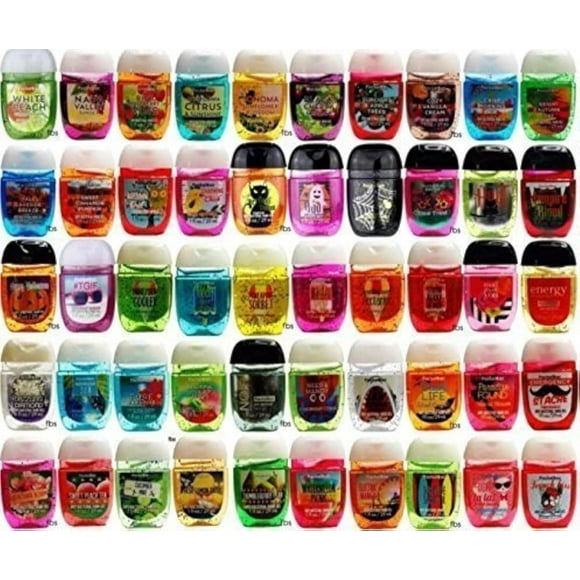 Pocketbac Ensemble de (20) Gels pour les Mains Antibactériens, (2) Supports, Parfum Peut Varier