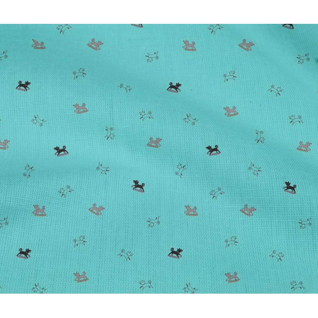 oneOone Cotton Flex Fabric Dogs Animal Printed Craft Fabric BTY 40 Inch Wide