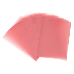 60 Feuilles Papier Vellum 4x6, Papier Vellum Imprimable Translucide 100GSM pour les invitations à imprimer, rouge clair