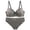 Army Green, variant on Women Floral Lace Underwear Set Bra and Mid Rise Briefs with Bow Detail Adjustable Straps Everyday Matching Underwear