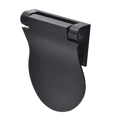 ELAYARD Aluminum Nonslip Shower Foot Rest Black for Elderly and Pregnant